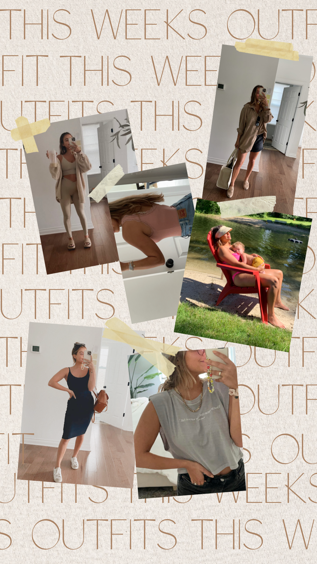 This Week's Outfits *August 15* 