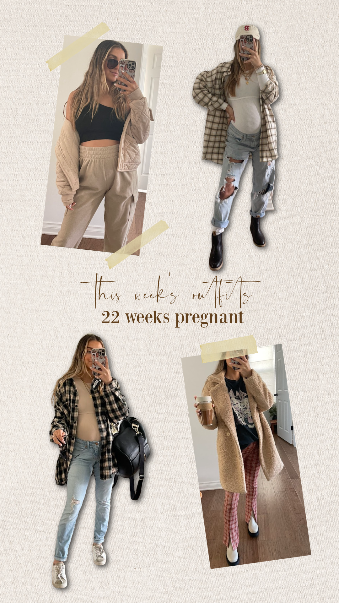 This Week's Outfits February 28 *22 Weeks*  