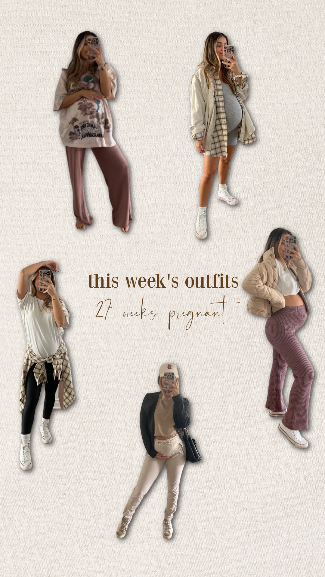 This Week's Outfits April 4 *27 Weeks* 